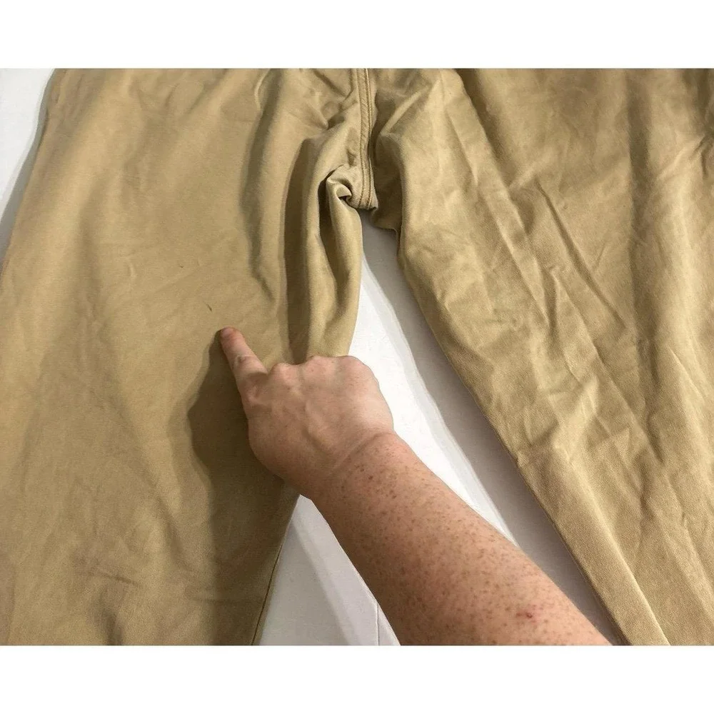Ralph Lauren Khakis Tan Pants (34/34) Polo Ralph Lauren Stretch Straight Fit